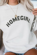Load image into Gallery viewer, Letters Round Neck Loose Sweatshirt
