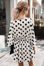 Load image into Gallery viewer, The Best You Can Get Off Polka Dot Dress
