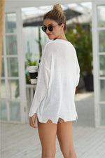 Load image into Gallery viewer, Coconut Palm Drop Shoulder Sweater
