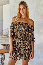 Load image into Gallery viewer, Prove Yourself Leopard Dress
