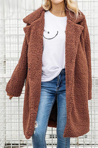 Round The 70'S World Wool Blend Coat