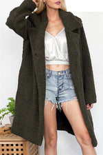 Load image into Gallery viewer, Round The 70&#39;S World Wool Blend Coat
