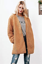 Load image into Gallery viewer, Lamb Faux Fur Coat
