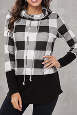 Load image into Gallery viewer, Lattice High-Collar Sport Long-Sleeved Hoodies
