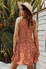 Load image into Gallery viewer, Dot Buttons Dress
