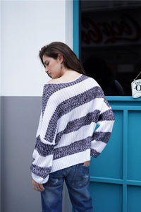 Long Sleeve Loose Simple Sweater