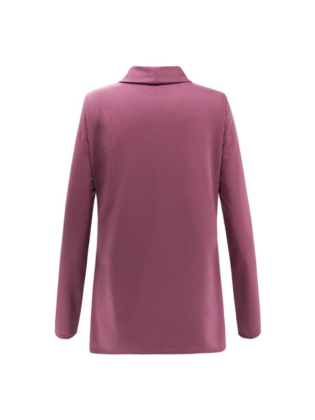 Solid Color Irregular Sweatshirt