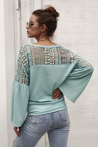 Long Sleeve Pure Color Sweater