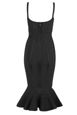 Load image into Gallery viewer, Chic Black Mermaid Party Cocktail Bandage Dress
