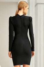 Load image into Gallery viewer, Chic Cut Out Long Sleeve Party Bandage Dresses
