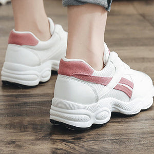 Color-block Mesh Comfort Sneakers