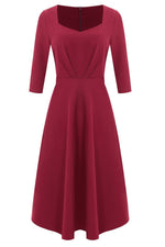Load image into Gallery viewer, Elegant Burgundy A-Line Cocktail Party Dresses
