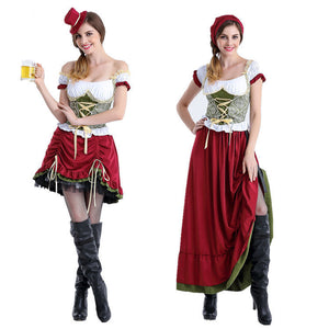 Oktoberfest Costumes Women Sexy Off-shoulder German Costume Dresses Beer Oktoberfest Outfits