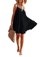 Load image into Gallery viewer, Womens Ruffle Cami Dress Summer Babydoll Dress
