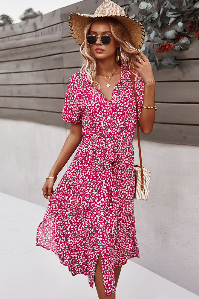 Printed Summer Casual Holiday Style Dress