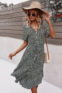 Printed Summer Casual Holiday Style Dress