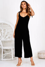 Load image into Gallery viewer, Sex Backless V-Neck Jumpsuit

