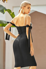 Load image into Gallery viewer, Sexy Black Beaded Party Cocktail Dresses
