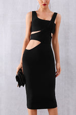 Load image into Gallery viewer, Sexy Cut Out Sleeveless Bandage Dress
