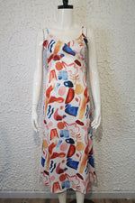 Load image into Gallery viewer, Sexy Cut Out Print Backless Maxi Dress
