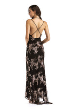 Load image into Gallery viewer, Sexy Black High Split Backless Evening Dresses
