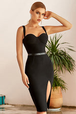Load image into Gallery viewer, Sexy Sweetheart High Split Party Homecoming Bandage Dress
