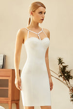 Load image into Gallery viewer, Chic Short White Sweetheart Party Bandage Dress
