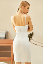 Load image into Gallery viewer, Chic Short White Sweetheart Party Bandage Dress
