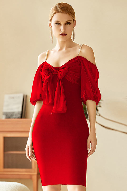 Short Off-The-Shoulder Party Homecoming Dresses