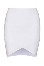 Load image into Gallery viewer, White Mini Sexy Bandage Tight Skirt
