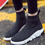 Load image into Gallery viewer, Wide Fit Sock Comfort Knit Sneakers
